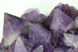 Deep Purple Amethyst Crystal Cluster With Huge Crystals #185446-4